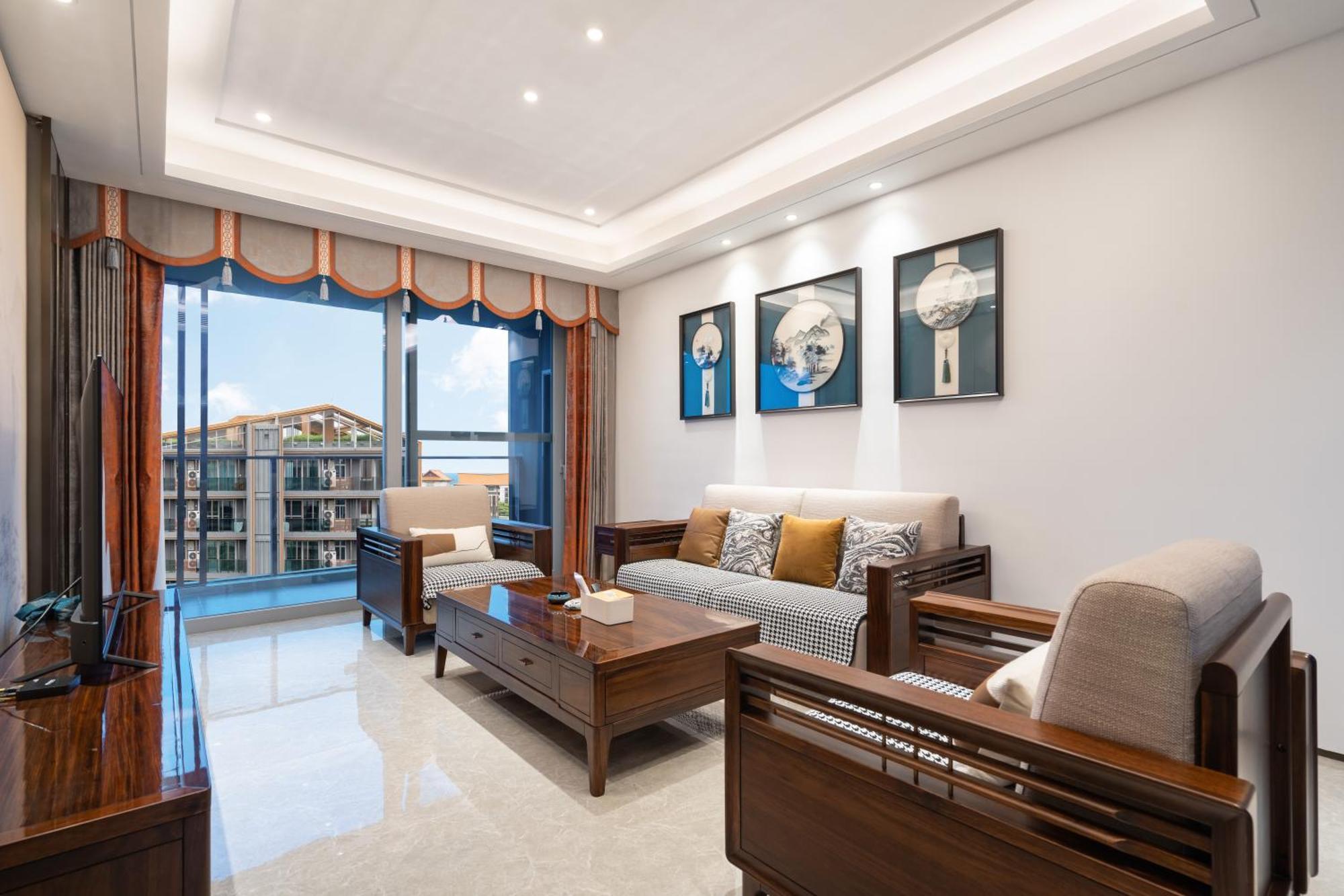 Sanya Haitang Bay Muyu Time Seaview Apartment מראה חיצוני תמונה
