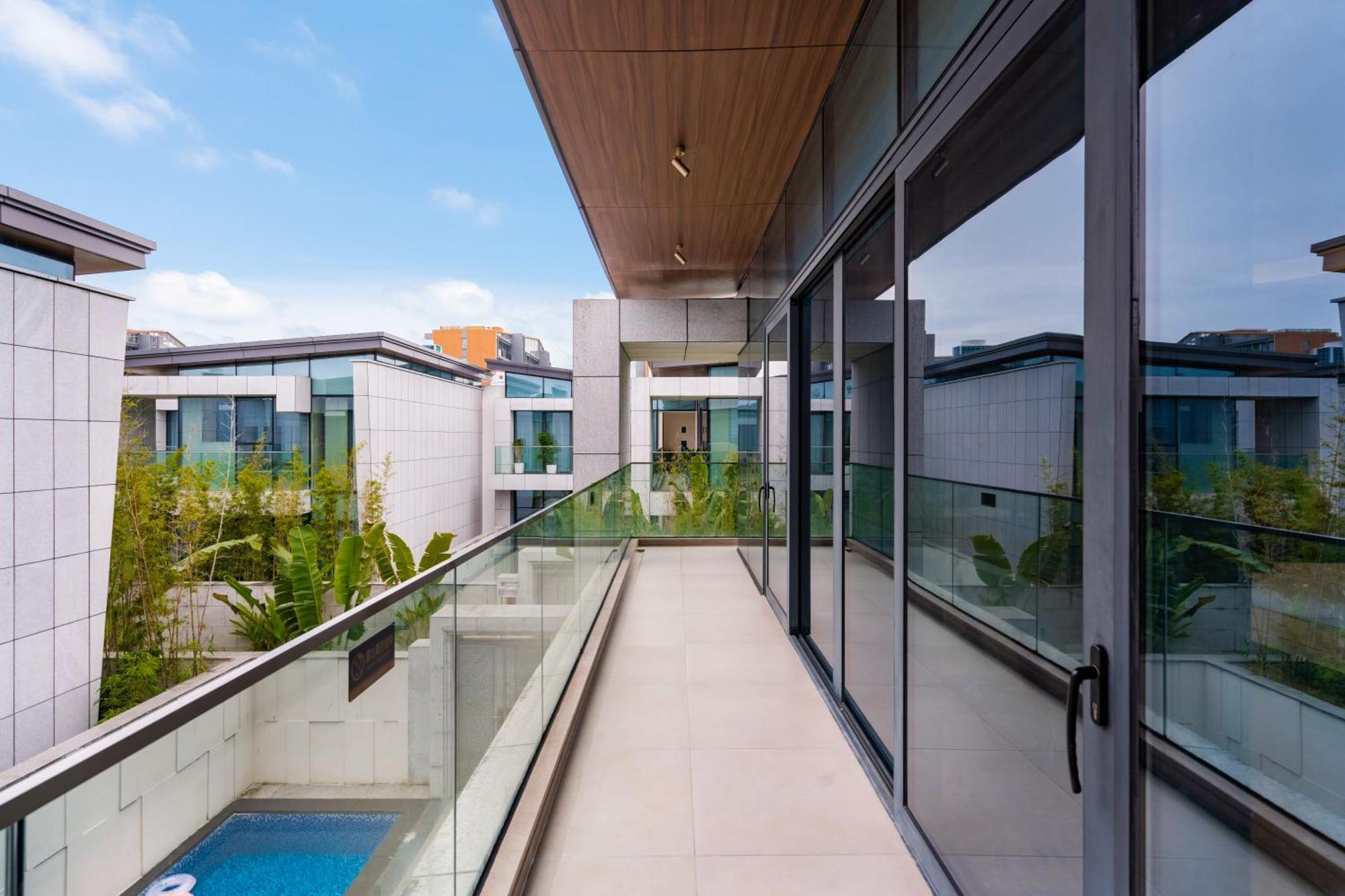 Sanya Haitang Bay Muyu Time Seaview Apartment מראה חיצוני תמונה