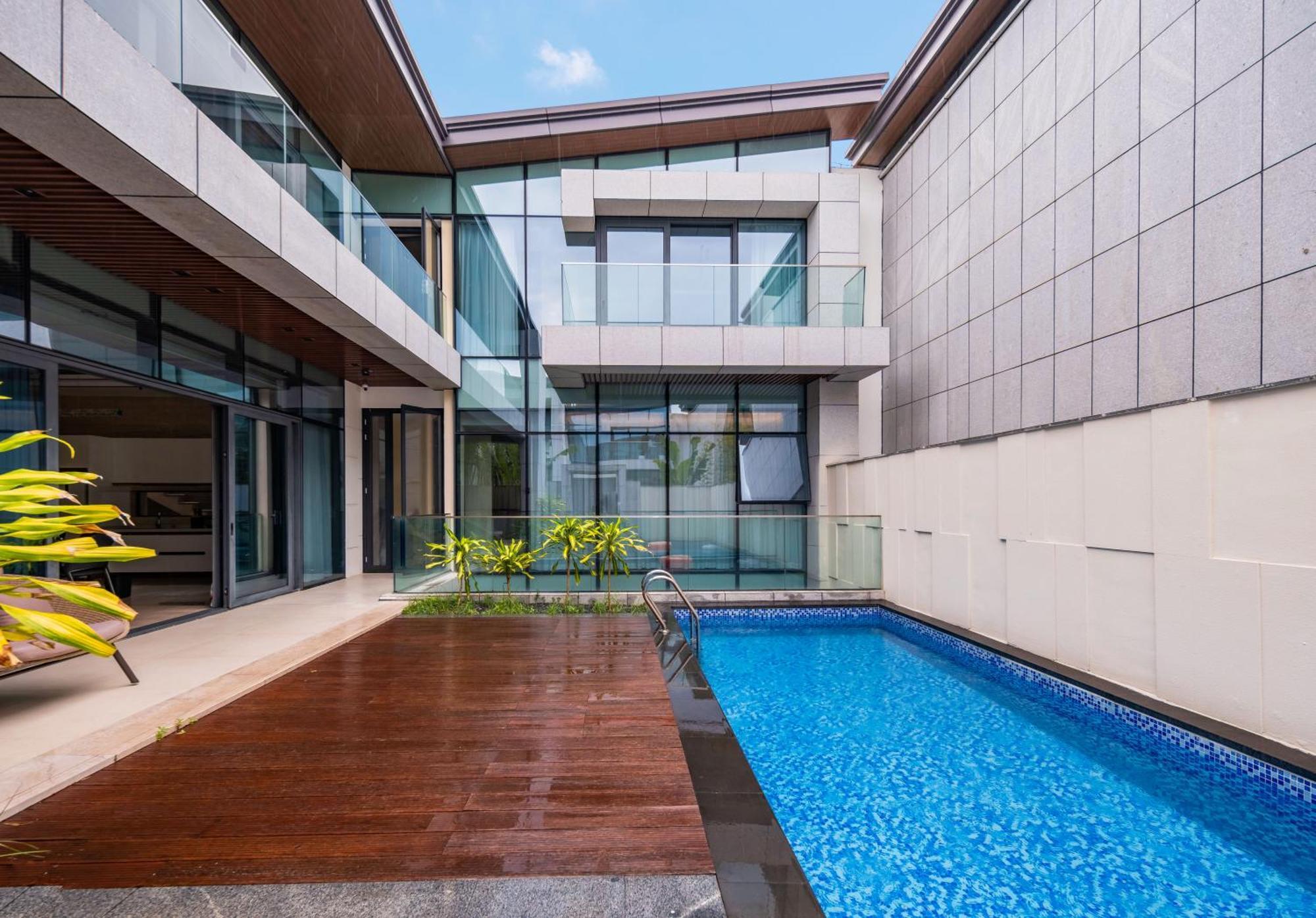 Sanya Haitang Bay Muyu Time Seaview Apartment מראה חיצוני תמונה