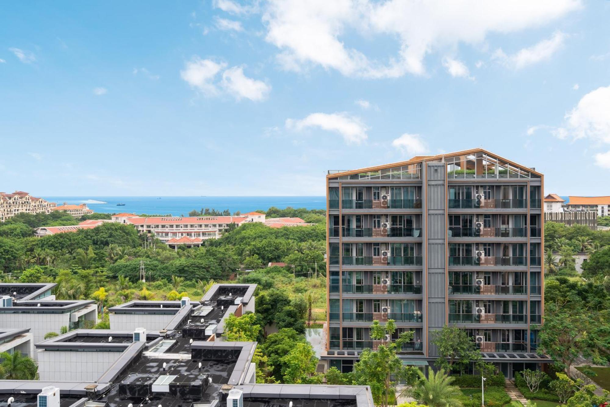 Sanya Haitang Bay Muyu Time Seaview Apartment מראה חיצוני תמונה