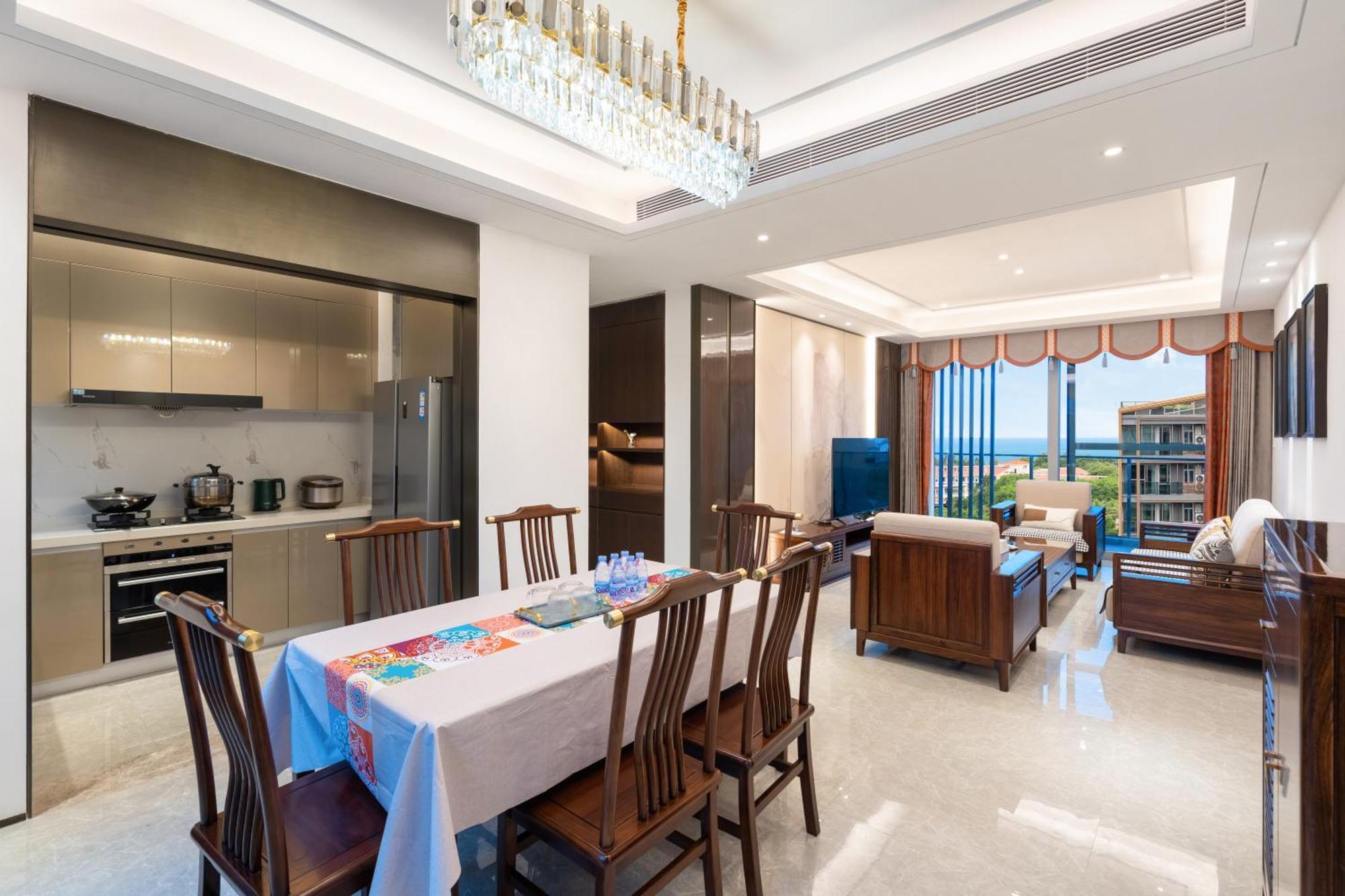 Sanya Haitang Bay Muyu Time Seaview Apartment מראה חיצוני תמונה