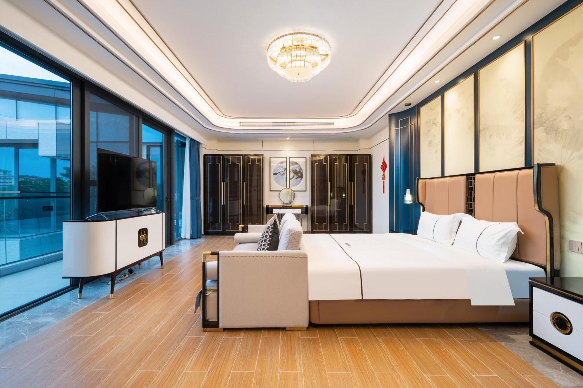 Sanya Haitang Bay Muyu Time Seaview Apartment מראה חיצוני תמונה
