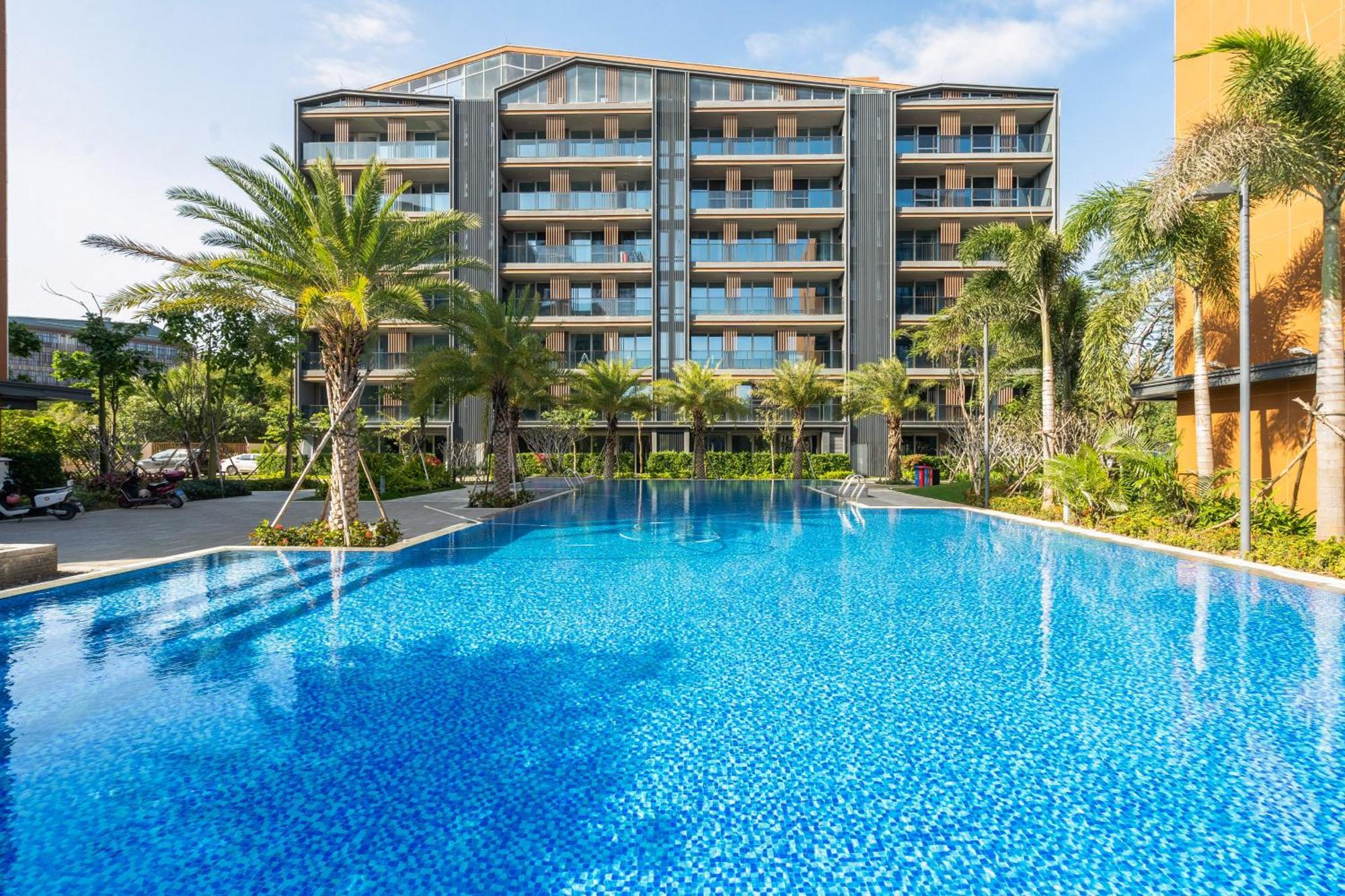 Sanya Haitang Bay Muyu Time Seaview Apartment מראה חיצוני תמונה
