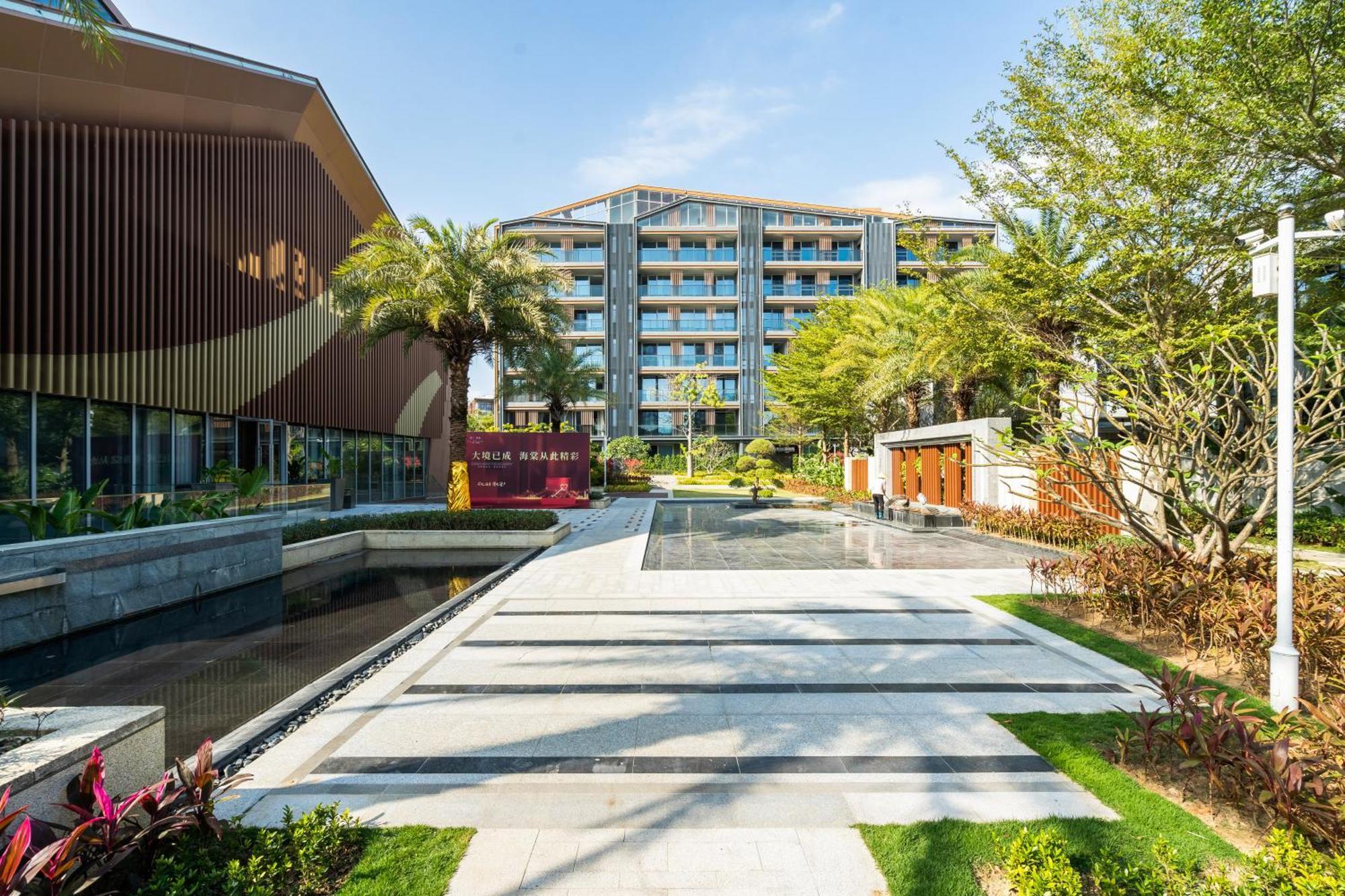 Sanya Haitang Bay Muyu Time Seaview Apartment מראה חיצוני תמונה
