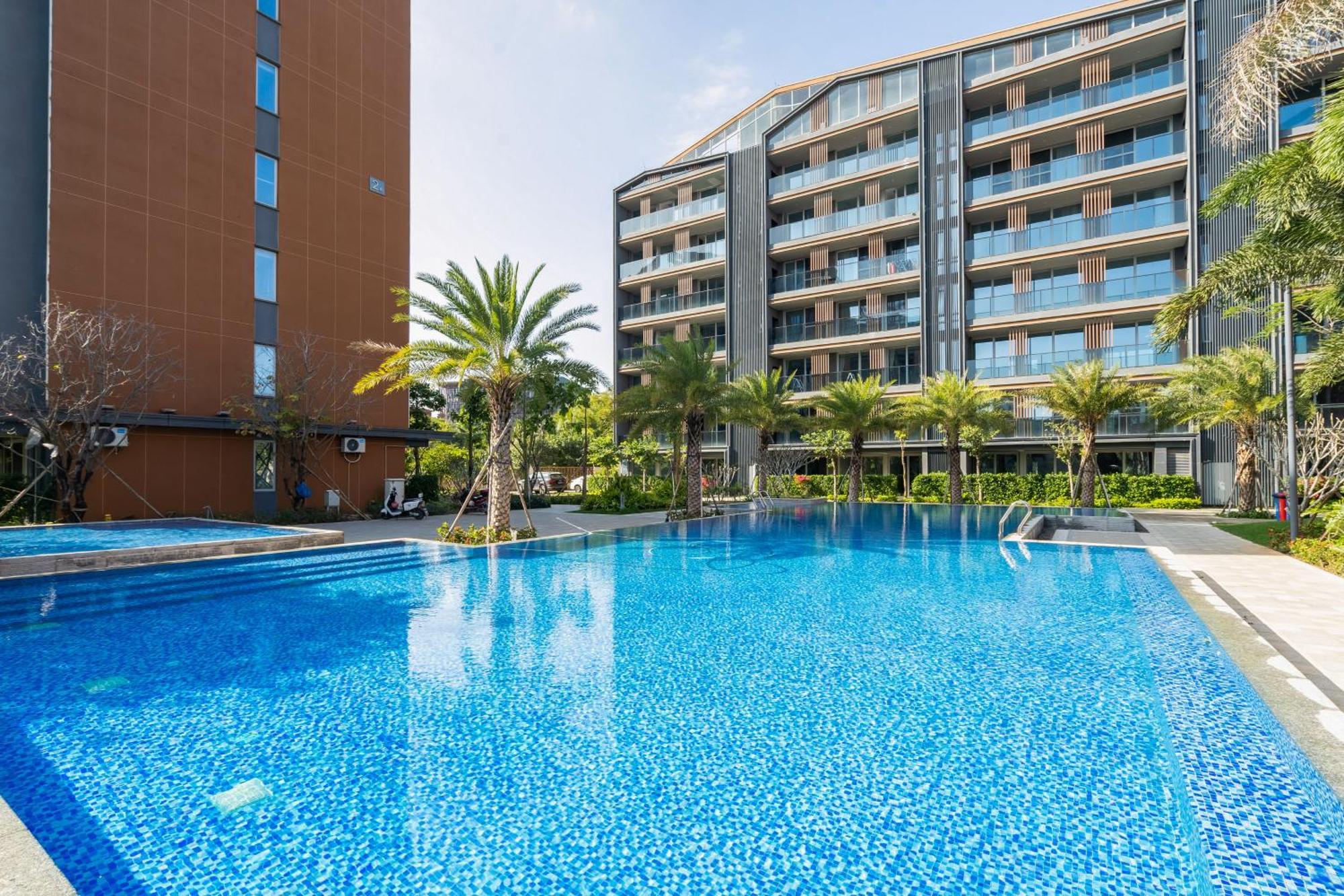 Sanya Haitang Bay Muyu Time Seaview Apartment מראה חיצוני תמונה