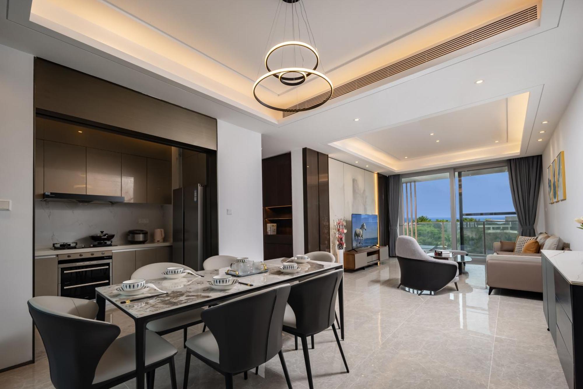 Sanya Haitang Bay Muyu Time Seaview Apartment מראה חיצוני תמונה